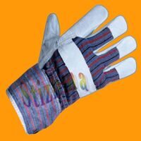 Перчатки-краги комбинированные Ангара (текстиль+спилок) KPS Safety (10-XL)